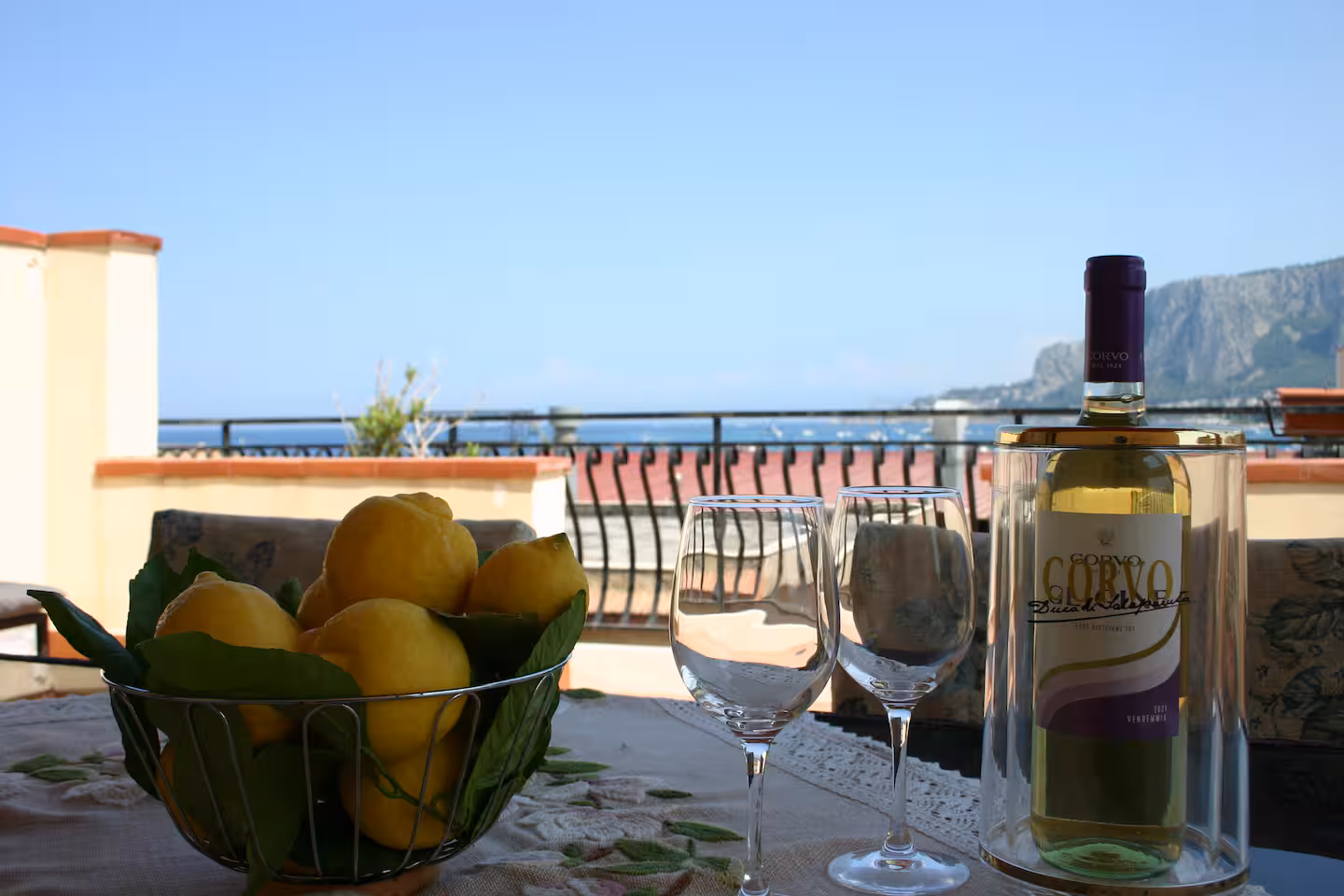 Vista sul mare dalla casa vacanze
